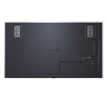 Vue arrière du téléviseur Smart TV LG OLED evo AI C5 4K.