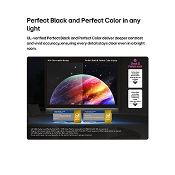 LG OLED evo AI G6 with Brightness Booster Ultra shows a dark scene where a brightly illuminated whale silhouette stands out amid glowing particles, delivering 3.9x Brighter luminance with clearer detail.