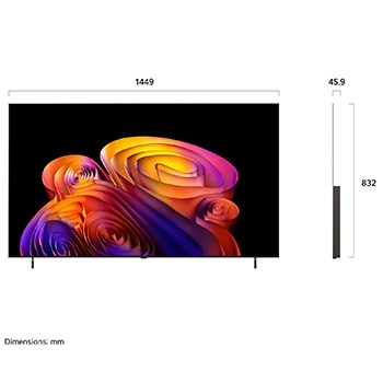 LG 65 Inch LG OLED AI B6E 4K Smart TV 2026, OLED65B6EUA