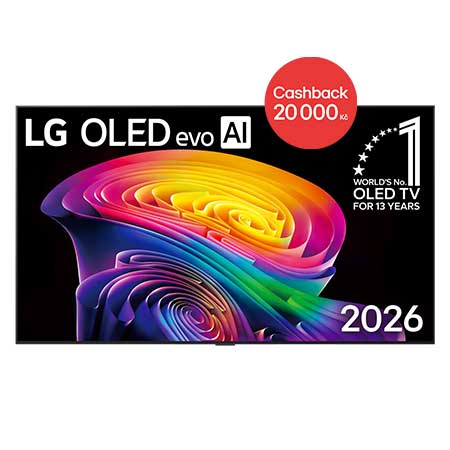 83" LG OLED evo AI C6 4K Smart TV 2026