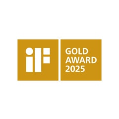 Logo iF Design Gold Award 2025.