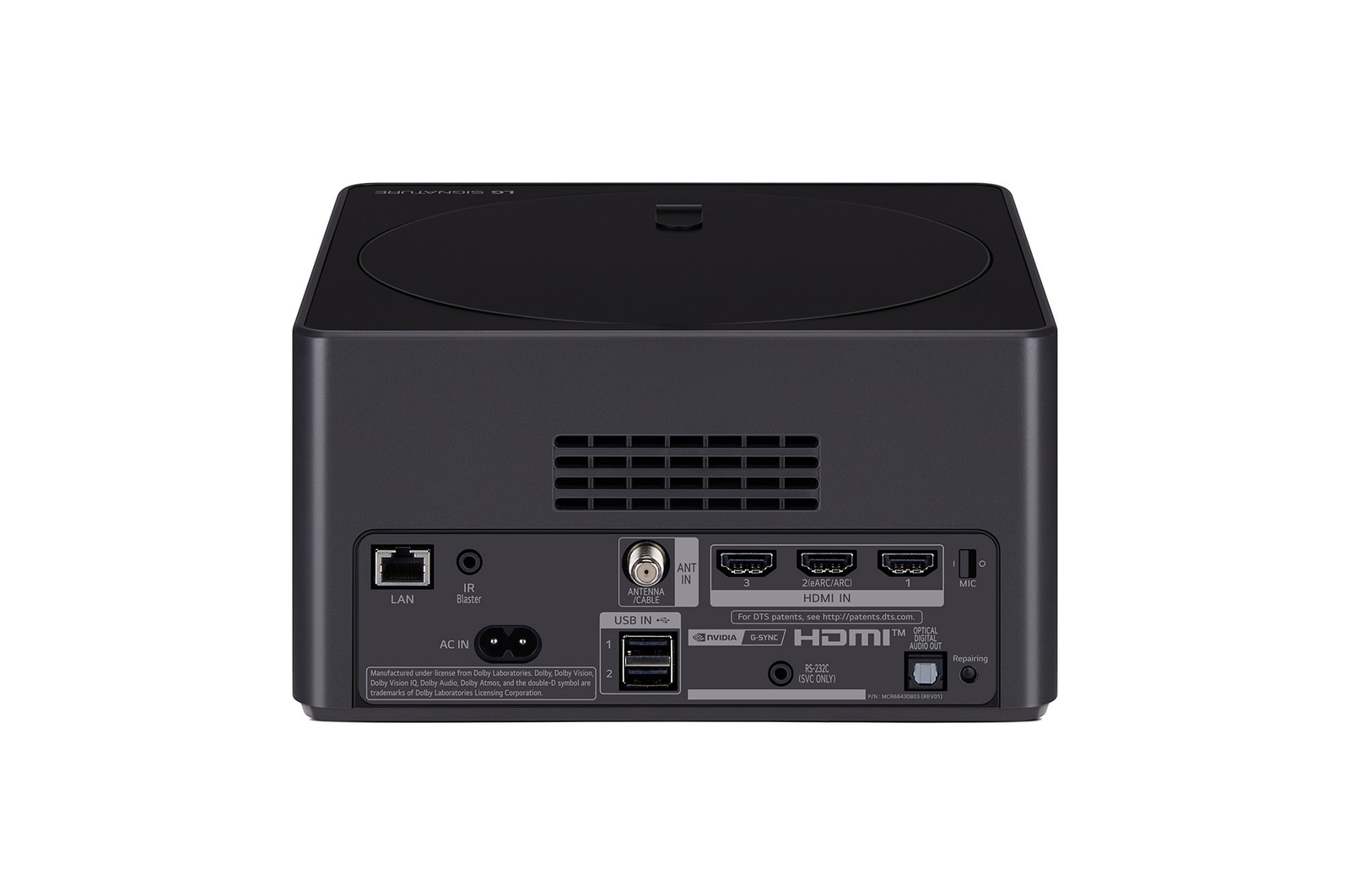 Zadní pohled na Zero Connect Box.