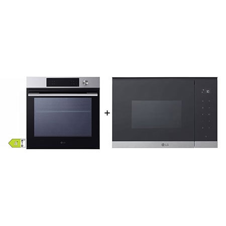 SET - Vestavná trouba LG WSED7612S + Vestavná mikrovlnka LG MG7Z2593D