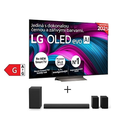 SET - LG TV OLED42C5ELB + Soundbar S40TR