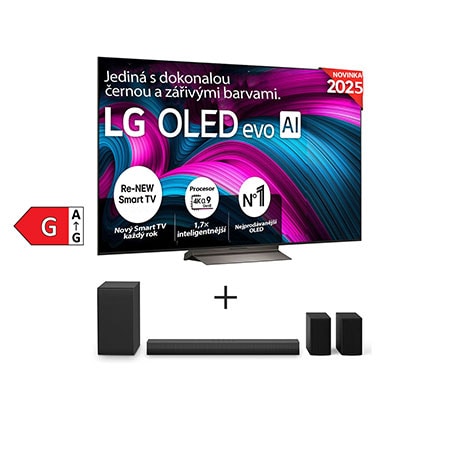 SET - LG TV OLED48C5ELB + Soundbar S40TR