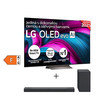 SET - LG TV OLED65C5ELB + Soundbar SC9S