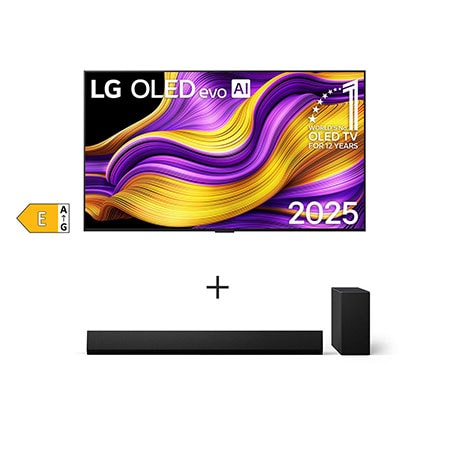 SET - LG TV OLED65G55LW + Soundbar SG10TY pro montáž na stěnu