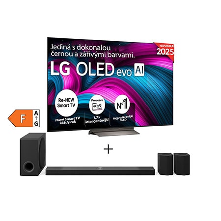 SET - LG TV OLED77C5ELB + Soundbar S95TR