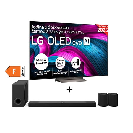 SET - LG TV OLED83C5ELA + Soundbar S95TR