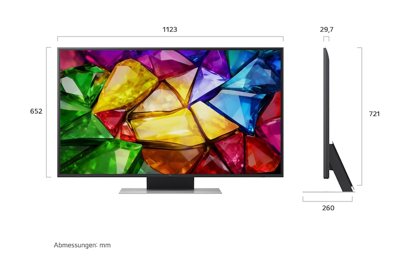 50" Zoll LG Mini RGB evo AI MRGB88 4K Smart TV 2026