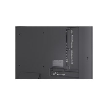 Die Vorderansicht des LG Mini RGB evo AI MRGB88 zeigt ein lebendiges, kristallines Bild von scharf definierten mehrfarbigen Facetten mit 75-Zoll-Display, webOS, RGB Primary Color Pro und alpha 8 Gen3 4K AI-Prozessor.