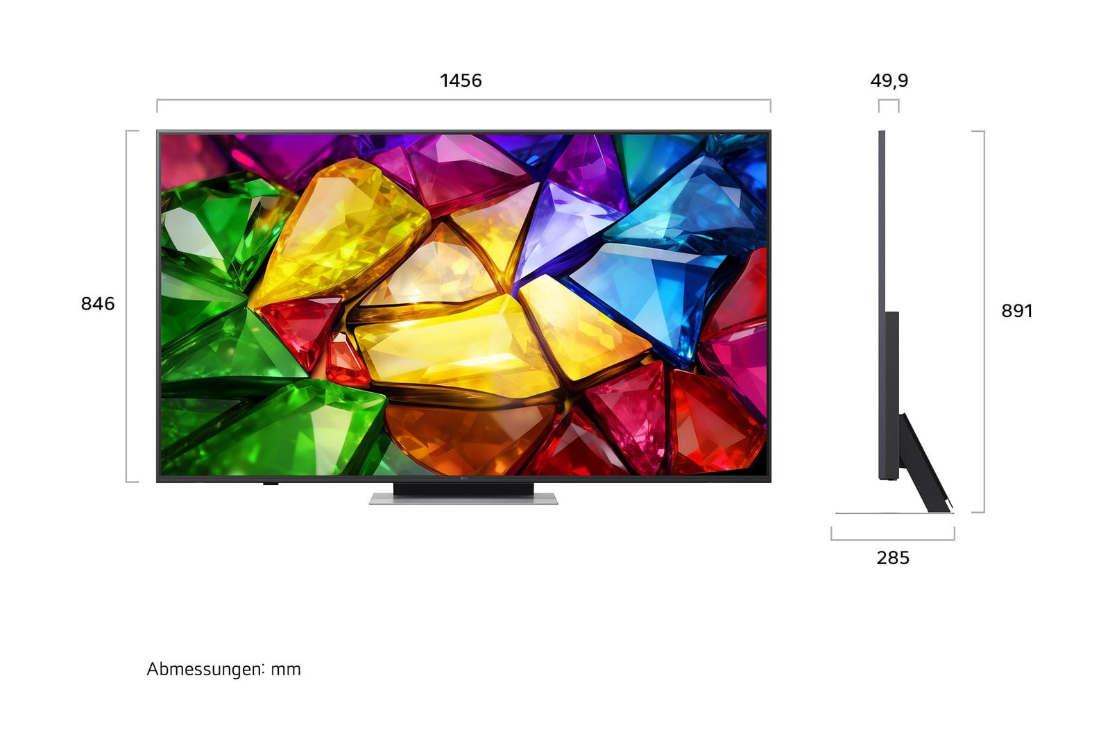 65" Zoll LG Mini RGB evo AI MRGB88 4K Smart TV 2026