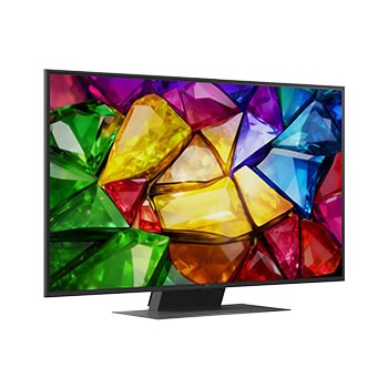 Der LG Mini RGB evo AI MRGB86 mit Ultimate Gameplay präsentiert eine dynamische, rasante Rennszene mit einem unscharfen Vergleichsbild, das den Motion Booster 288 hervorhebt. Es unterstützt außerdem 144 Hz, VRR, AMD FreeSync, ALLM, HGiG und GeForce NOW.