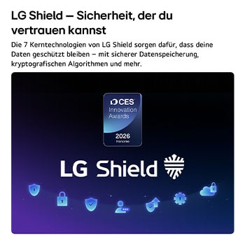 Der LG Mini RGB evo AI MRGB86 betont Precision Dimming durch ein geteiltes Bild, das herkömmliche LEDs auf der linken Seite mit tieferen Schwarztönen und einer verbesserten Kontrastdefinition auf der rechten Seite, angetrieben vom alpha 8 Gen3 4K AI-Prozessor, vergleicht.