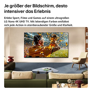 85 Zoll LG NANO 4K UHD AI NU90 Smart TV 2026