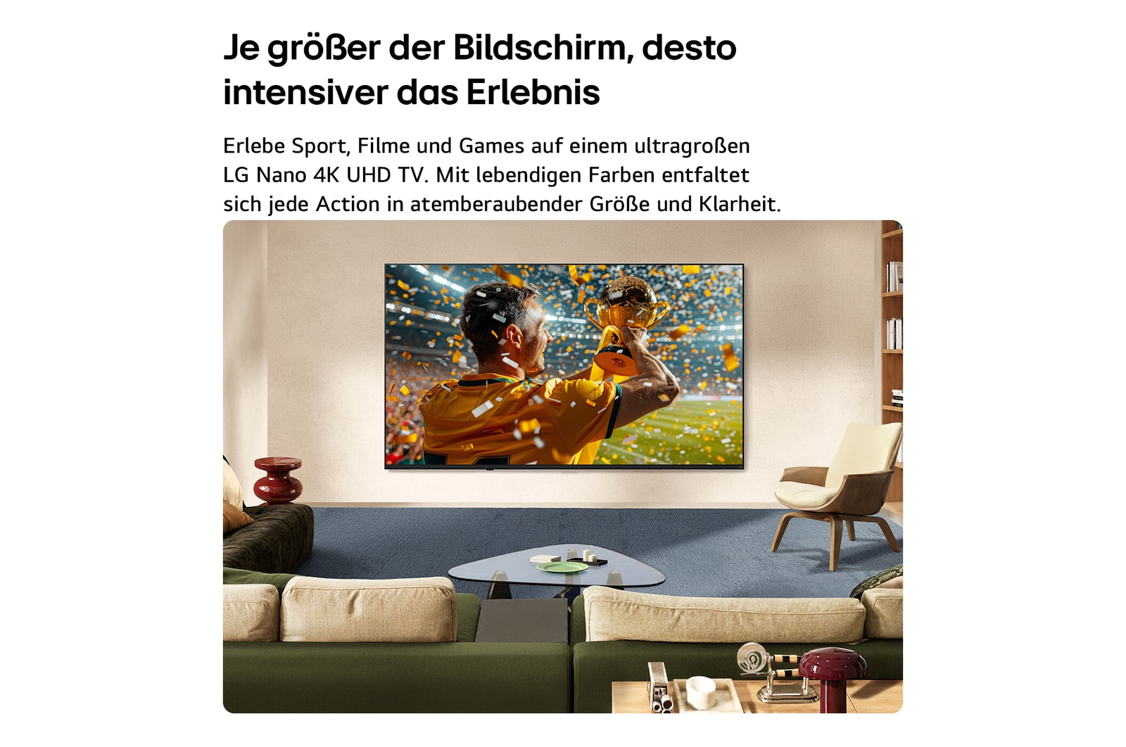 85 Zoll LG NANO 4K UHD AI NU90 Smart TV 2026
