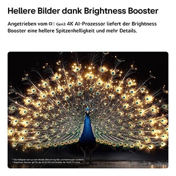 Der LG OLED evo AI C6 mit Hyper Radiant Color Tech für perfektes Schwarz und perfekte Farben, einem 3,2-mal hellerem Display und alpha 11 Gen3 4K AI-Prozessor mit Dual AI Engine.