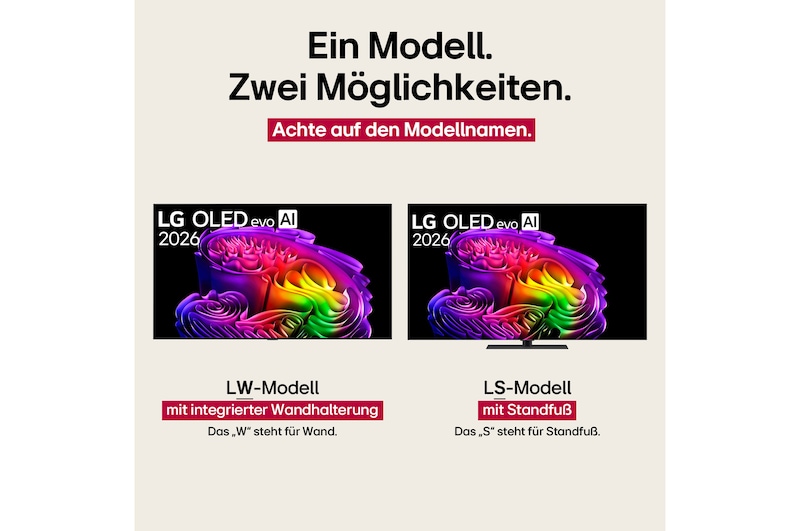 Der LG OLED evo AI G6 für unschlagbares Gameplay in 4K 165 Hz zeigt ein Highspeed-Rennspiel mit einem gelben offenen Rennwagen in Bewegung, einen auffälligen „WIN“-Schriftzug auf dem Bildschirm sowie NVIDIA G-SYNC- und AMD FreeSync Premium-Logos oben auf dem Bildschirm.