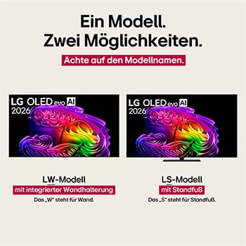 Der LG OLED evo AI G6 für unschlagbares Gameplay in 4K 165 Hz zeigt ein Highspeed-Rennspiel mit einem gelben offenen Rennwagen in Bewegung, einen auffälligen „WIN“-Schriftzug auf dem Bildschirm sowie NVIDIA G-SYNC- und AMD FreeSync Premium-Logos oben auf dem Bildschirm.