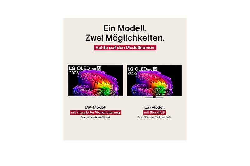 65 Zoll LG OLED evo AI G6 4K Smart TV 2026