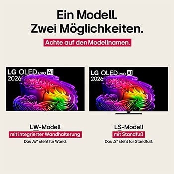 65 Zoll LG OLED evo AI G6 4K Smart TV 2026