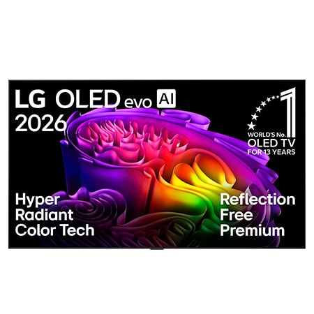 65 Zoll LG OLED evo AI G6 4K Smart TV 2026
