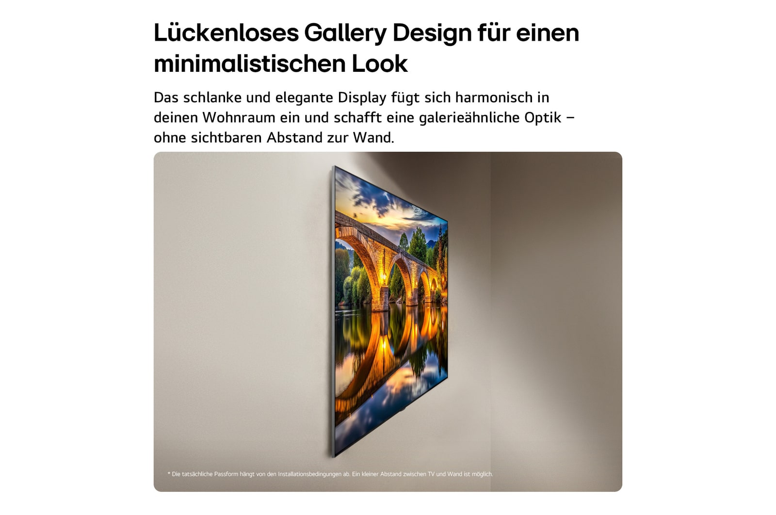65 Zoll LG OLED evo AI G6 4K Smart TV 2026