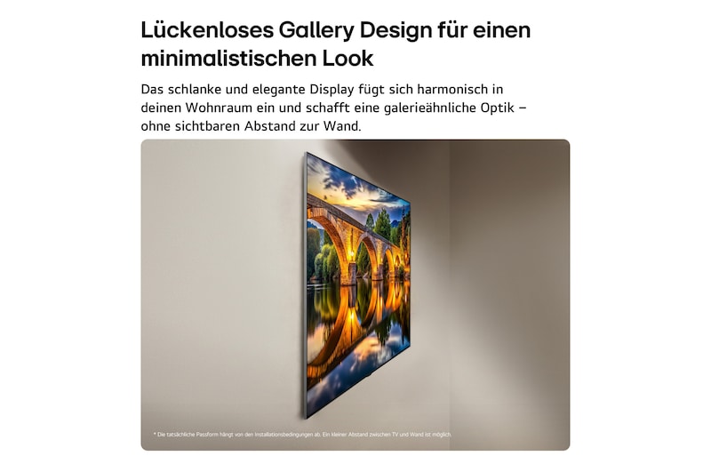 65 Zoll LG OLED evo AI G6 4K Smart TV 2026