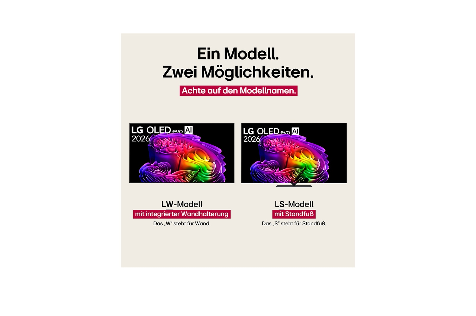 Der LG OLED evo AI G6 zeigt eine lebendige Sonnenuntergangsszene über dem Ozean, mit einer Soundbar und einem Lautsprecher unter dem Bildschirm, die einen ruhigen und stimmungsvollen Wohnbereich aufwerten.