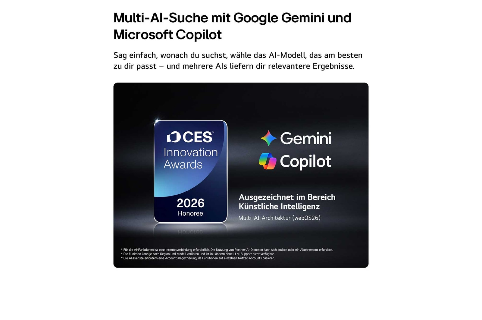 LG QNED evo AI QNED93 Mini LED für ultimatives Gameplay zeigt eine intensive Action-Szene eines Schwertkampfs mit einem Vergleichsbild, das die flüssigere Bewegung hervorhebt und gleichzeitig 144Hz, VRR, AMD FreeSync, ALLM, HGiG und GeForce NOW unterstützt.