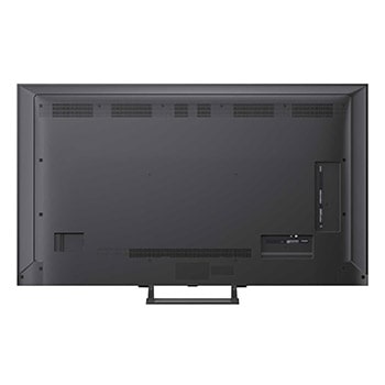 Ein LG QNED evo AI QNED93 Mini LED zeigt Mini LED mit Precision Dimming Pro anhand einer geteilten, von Polarlichtern erleuchteten Gletscherberg-Szene. Dabei werden konventionelle LEDs mit den tieferen Schwarztönen und dem verfeinerten Kontrast der Mini LEDs verglichen, die mehr Präzision und Klarheit erzielen.