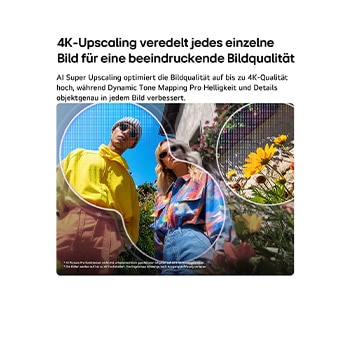 Ein LG QNED evo AI QNED93 Mini LED zeigt AI Hub für die Personalisierung, mit einem AI-Symbol über einer Fernbedienung, umgeben von Labels für Multi AI Search, AI Concierge, AI Voice ID mit My Page, AI Chatbot, AI Picture Wizard und AI Sound Wizard.