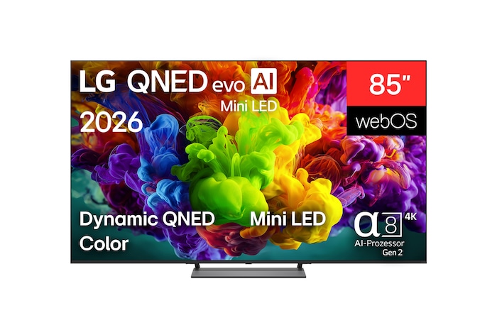 85″ LG QNED evo AI QNED93 Mini LED 4K Smart TV 2026