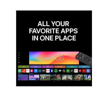 LG OLED evo AI W6 Wallpaper TV med forskelligt kunstindhold fra LG Gallery+ viser Vincent van Goghs The Starry Night på skærmen i en stue med vinduer fra gulv til loft, hvilket forbedrer interiøret med kurateret kunst i galleristil.