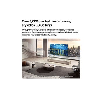 LG OLED evo AI W6 Wallpaper TV's alpha 11 AI Processor 4K Gen3 lyser i lilla og blåt lys på et mørkt kredsløbskort, der fremhæver Dual AI Engine og giver NPU op til 5,6 gange hurtigere, CPU 50 % hurtigere og GPU 70 % stærkere ydeevne.
