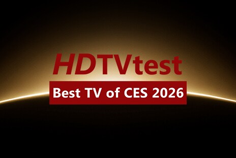 تم اختيار LG OLED evo AI W6 Wallpaper TV كأفضل تلفزيون في CES 2026 من HDTVTest، استنادًا إلى جودة الصورة الشاملة والتصميم والابتكار.
