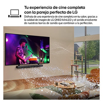 Smart TV LG QNED evo MiniLED AI QNED80 65 pulgadas 4K 2026