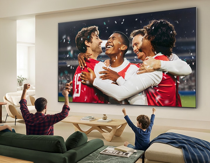 TV de gran pulgada 