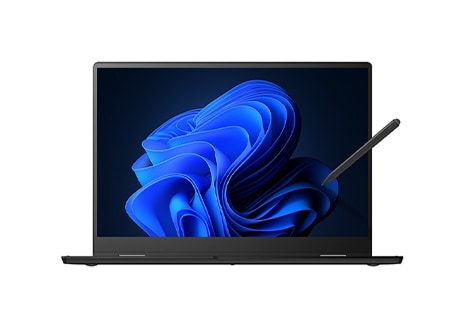 Vue avant de l’ordinateur portable LG gram Pro 2in1 16 pouces