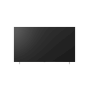 La vue avant de la LG OLED AI B6, lancée en 2026, affiche une image de formes multicolores superposées, avec le noir absolu et les couleur fidèles, ainsi que le badge OLED TV n° 1 au monde pendant 13 ans.