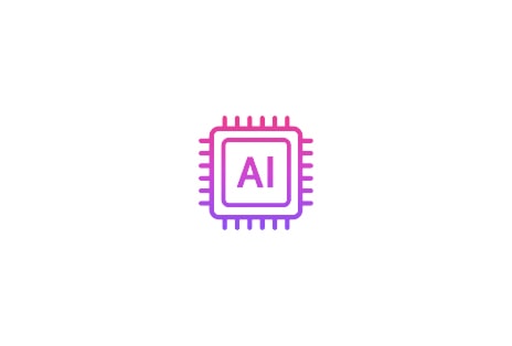 An AI chip icon in purple tones, representing AI Dry™.