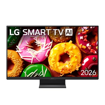 Front view of 24 吋 LG SMART TV AI LB70 全高清智能電視 2026 24LB7000PCA