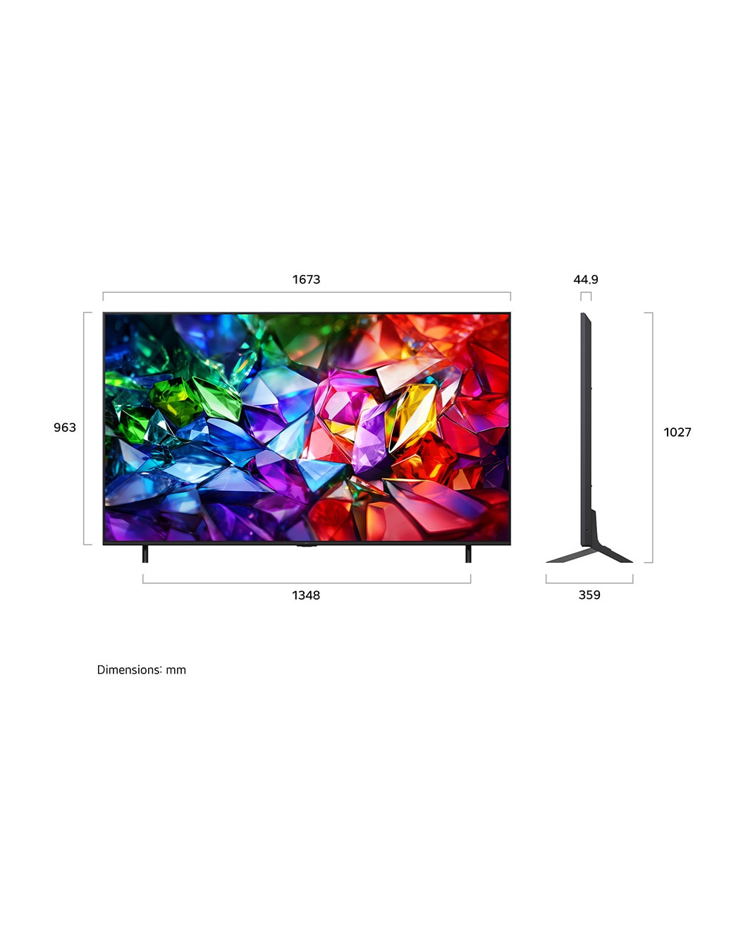 2026 年 75 吋 LG Micro RGB evo AI MRGB95 4K 智能電視 - 75MRGB95BCA | LG 香港