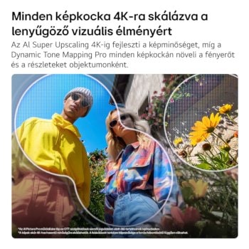 LG QNED8 Mini LED TV AI Picture Pro technológiával