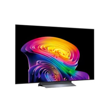 OLED55C61LA LG OLED evo AI C6 55 colos TV enyhe oldalnézet