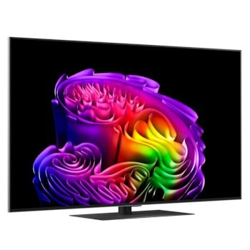 OLED55G63LS 55 colos LG OLED evo AI G6 4K Smart TV enyhe oldalnézet
