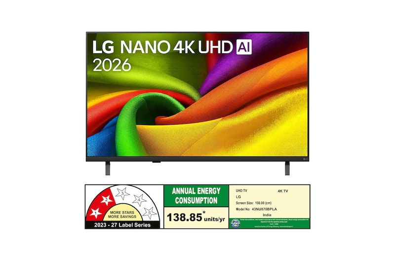 LG NanoCell NANO85 TV.