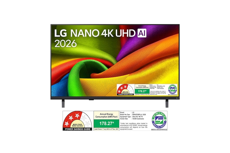 LG NanoCell NANO85 TV.
