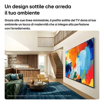 Immagine ambientata del TV LG QNED evo Mini LED QNED93B