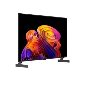 LG OLED AI B6Eが、太陽の画像の分割画面を映し出し、Anti-Glareマットディスプレイと、あらゆる光環境下でより鮮明な画質を実現するUL Perfect Black 認証取得済みのPerfect Blackディスプレイを比較している。可視光下でのを取得しています。